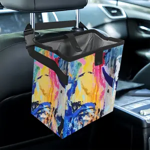 Serene Gaze Car Garbage Storage Bag