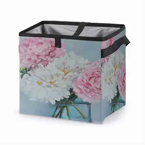 Peonies In A Vase Car Garbage Storage Bag