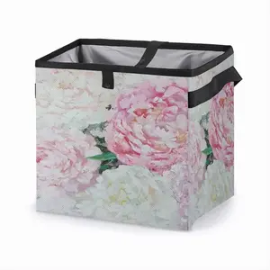 Large Peony Palette Knife Car Garbage Storage Bag