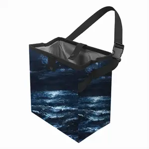 Moonlit Car Garbage Storage Bag