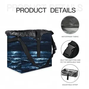 Moonlit Car Garbage Storage Bag