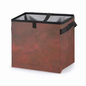 Burnt Red Clouds Car Garbage Storage Bag