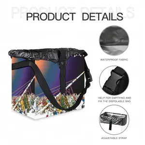 Let Peace Reign Car Garbage Storage Bag