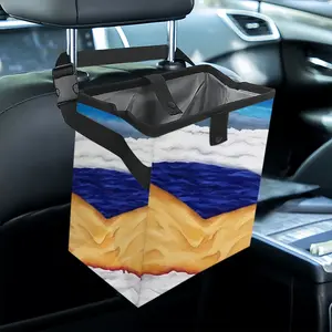 Opening Beach Car Garbage Storage Bag