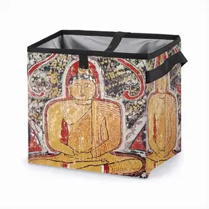 Murals Of Buddha Car Garbage Storage Bag