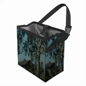 In The Shade Of Birches Car Garbage Storage Bag