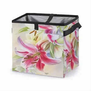 Poetry Of Flowers Car Garbage Storage Bag