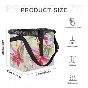 Poetry Of Flowers Car Garbage Storage Bag