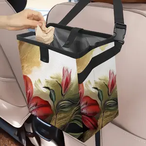 Crimson Fragrance Car Garbage Storage Bag