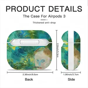 August Airpods 3 Case (Hard Shell, White)