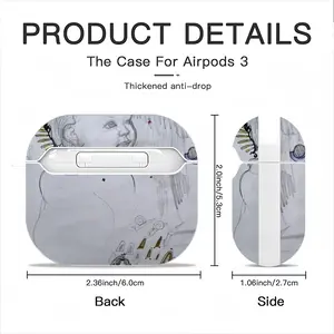 Baby - Drawing Pencil Airpods 3 Case (Hard Shell, White)