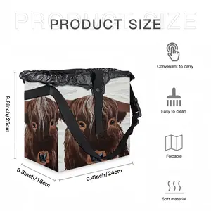 Bull - Red Bull Taurus Animals Buffalo Wild Car Garbage Storage Bag