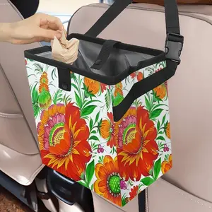 Happiness And Joy Car Garbage Storage Bag