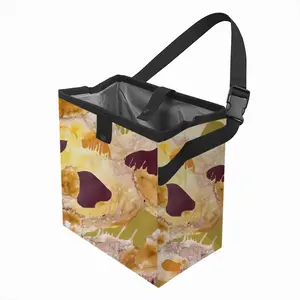 Barbary Ostrich Car Garbage Storage Bag