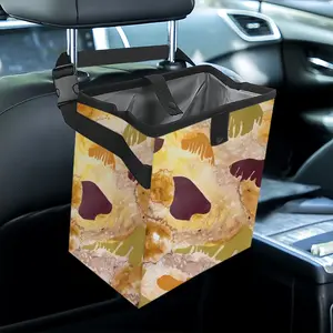 Barbary Ostrich Car Garbage Storage Bag