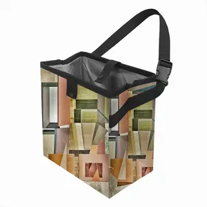 Geometric Shapes Car Garbage Storage Bag