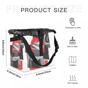 Red Car Garbage Storage Bag