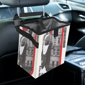 Wwf Ivory-Billed Woodpecker Car Garbage Storage Bag