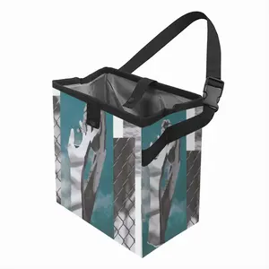 Hands In The Sky Car Garbage Storage Bag