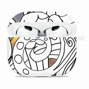 Angel 2 Airpods 3 Case (Hard Shell, White)