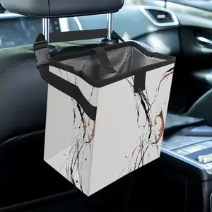 Off To One Side Car Garbage Storage Bag