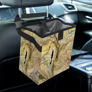 Seaside Scatter Car Garbage Storage Bag