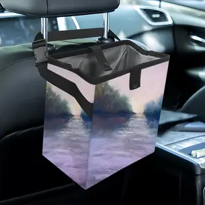 Autumn Leaves Car Garbage Storage Bag