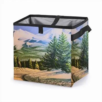 Mountain Road Car Garbage Storage Bag