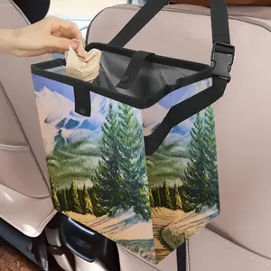 Mountain Road Car Garbage Storage Bag