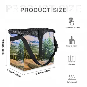 Mountain Road Car Garbage Storage Bag