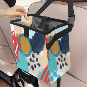 Impressionist Car Garbage Storage Bag