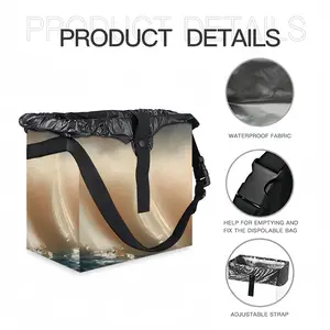 Sailboats J12 In Storm Car Garbage Storage Bag