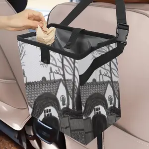 Creepy Cottage Car Garbage Storage Bag