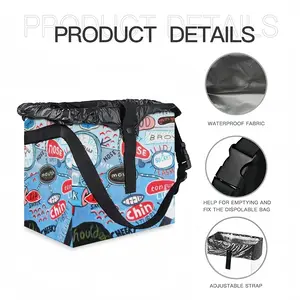 Portrait Car Garbage Storage Bag