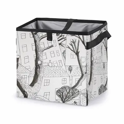 Trees Car Garbage Storage Bag