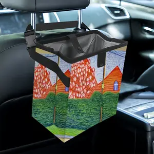 Verdant Curtain Car Garbage Storage Bag