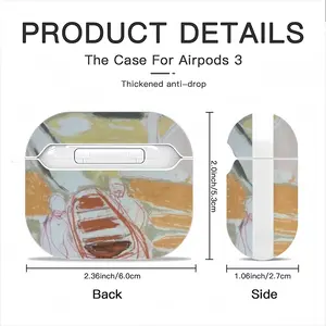 Boat Launch Airpods 3 Case (Hard Shell, White)