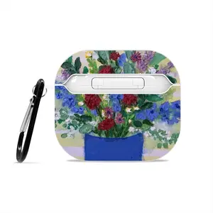 Blue Vase Airpods 3 Case (Hard Shell, White)