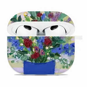 Blue Vase Airpods 3 Case (Hard Shell, White)