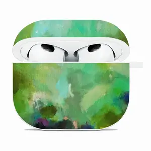 Green 3 Airpods 3 Case (Hard Shell, White)