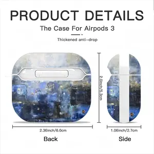 Blue Harmony Airpods 3 Case (Hard Shell, White)