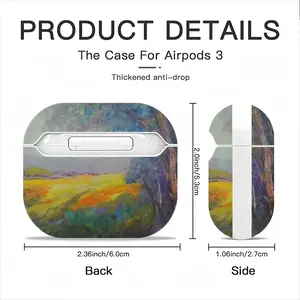 Sunny Field Airpods 3 Case (Hard Shell, White)