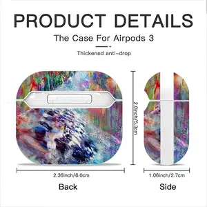 Colours Of The Lake Series Airpods 3 Case (Hard Shell, White)