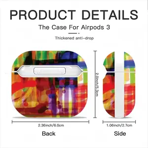 Colorful Combo Airpods 3 Case (Hard Shell, White)