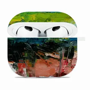 Colored Abstract Airpods 3 Case (Hard Shell, White)