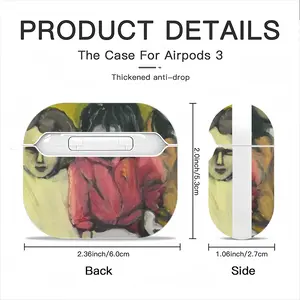 Fear Airpods 3 Case (Hard Shell, White)