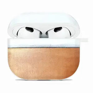 Black And White Over Copper Airpods 3 Case (Hard Shell, White)