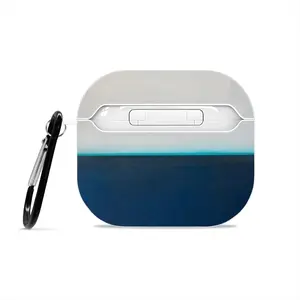 Charcoal White Teal Series 3 Airpods 3 Case (Hard Shell, White)