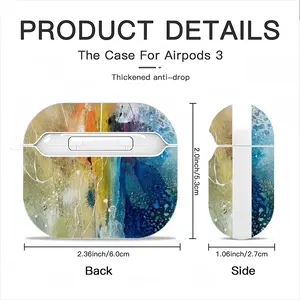 Fluffy Stuff Airpods 3 Case (Hard Shell, White)