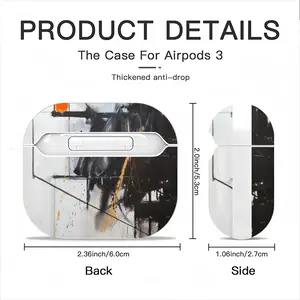 Arkansas Airpods 3 Case (Hard Shell, White)